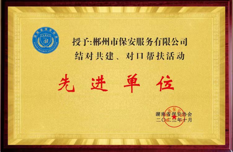 “結(jié)對(duì)共建、對(duì)口幫扶活動(dòng)”先進(jìn)單位